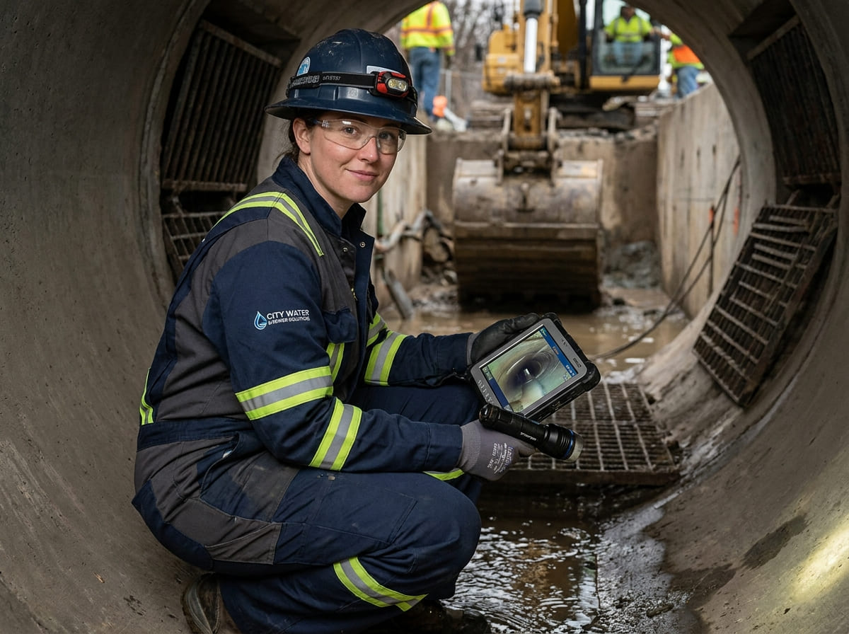 Sewer Line Inspection & Replacement in Burlington